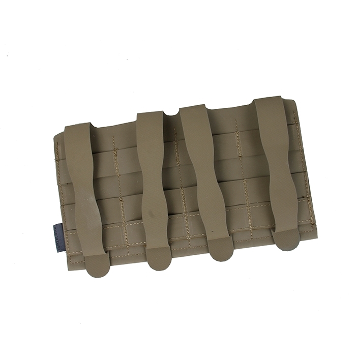 Specwarfare Airsoft. Tmc Tactical Strike Quadruple Smg Mag Pouch (khaki)