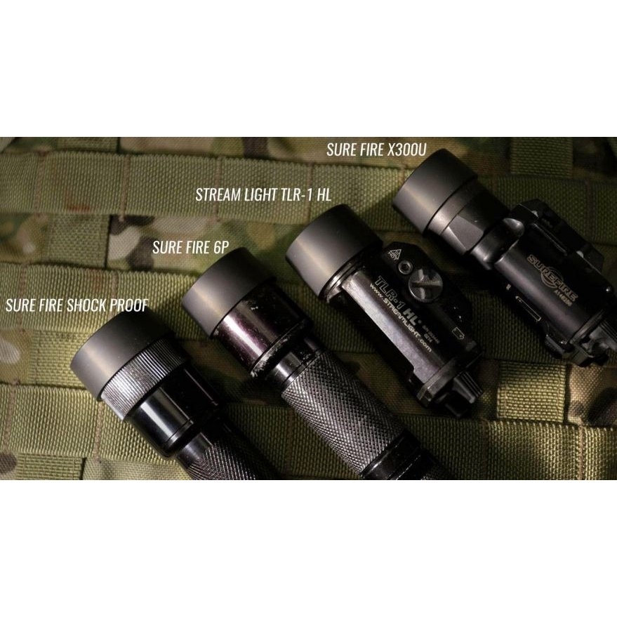 Specwarfare Airsoft. Hugger Airsoft Lens Protective For Surefire Shock
