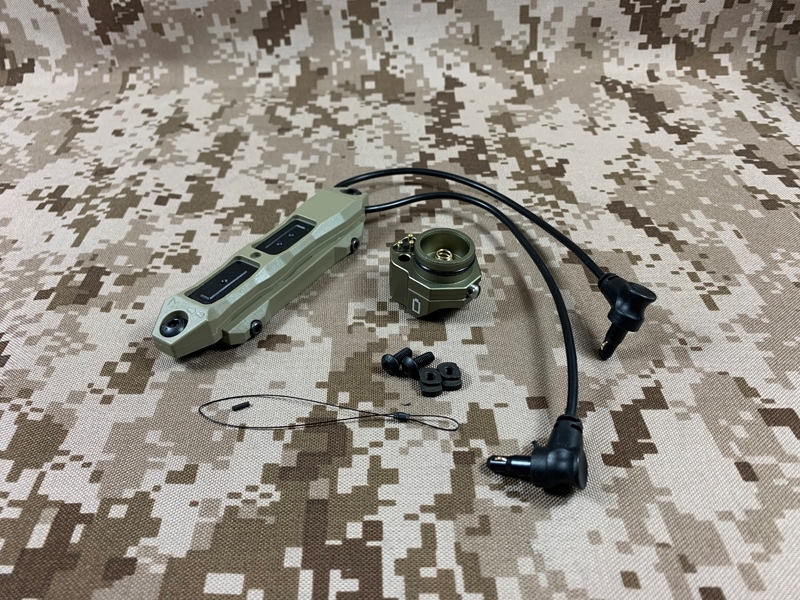 Specwarfare Airsoft. SOTAC MAWLC1 + EC1 Type End Cap Pressure Switch (DE)