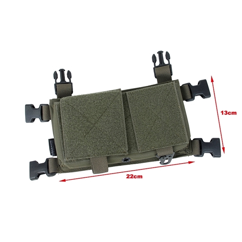Picture of TMC Modular Lightweight Chest Rig Front Set (RG)