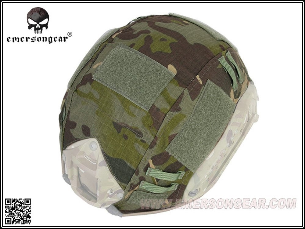 Specwarfare Airsoft. Emerson Gear FAST Helmet Cover (Multicam Tropic)
