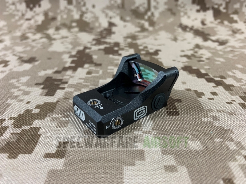 Specwarfare Airsoft. WADSN M1 Style Micro Airsoft Sight Red Dot (Black)