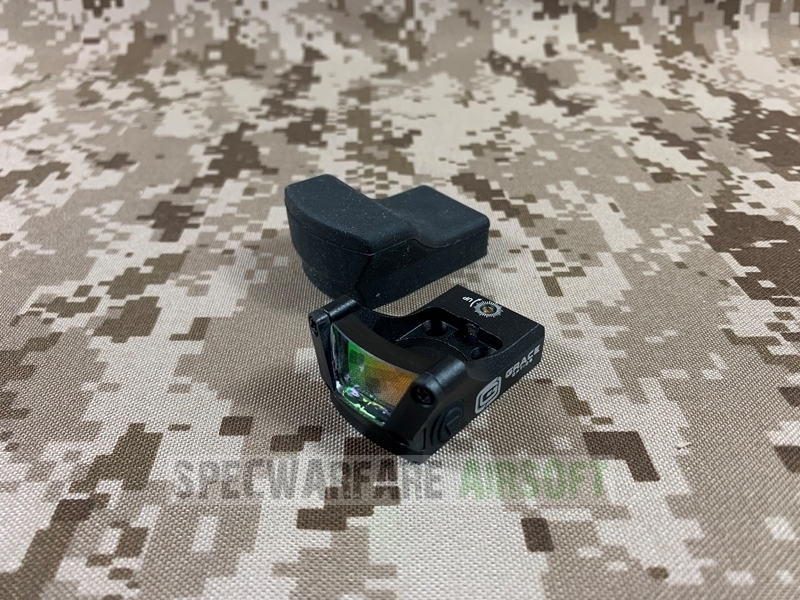 Specwarfare Airsoft. WADSN M1 Style Micro Airsoft Sight Red Dot (Black)