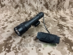 Picture of Sotac CD Style RE-Micro Long Flashlight with Switch (Black)