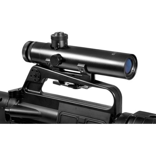 Specwarfare Airsoft. G&P RETRO 4X20 AIRSOFT SCOPE FOR M4 / M16 CARRY
