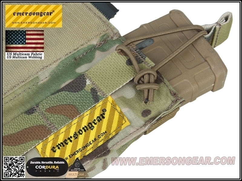 Specwarfare Airsoft. Emerson Gear SidePull Mag Pouch (Wolf Grey)