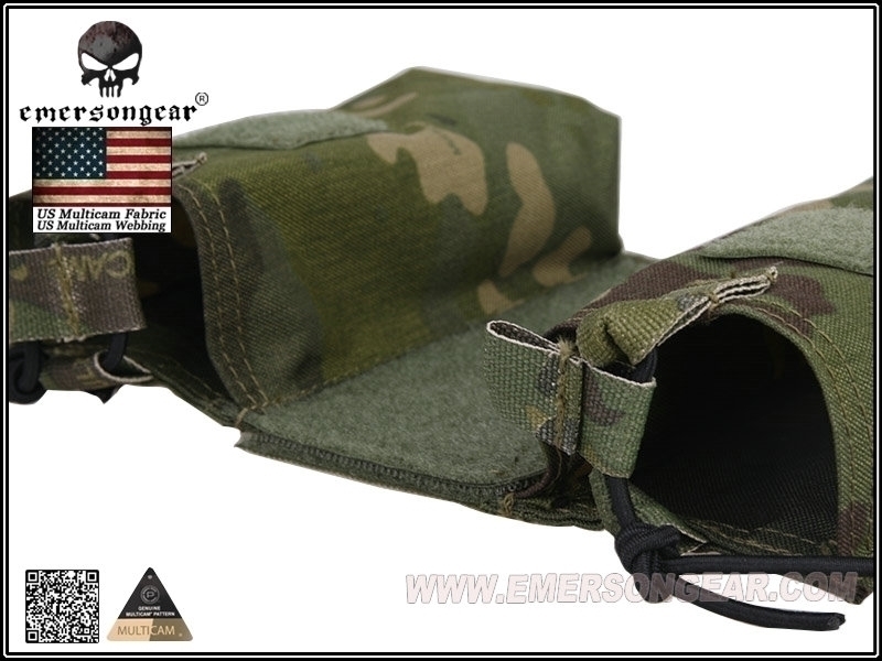 Specwarfare Airsoft. Emerson Gear JPC MBITR Radio Pouch Set (Multicam