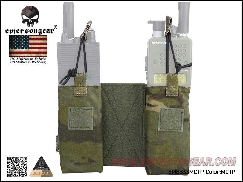 Picture of Emerson Gear JPC MBITR Radio Pouch Set (Multicam Tropic)