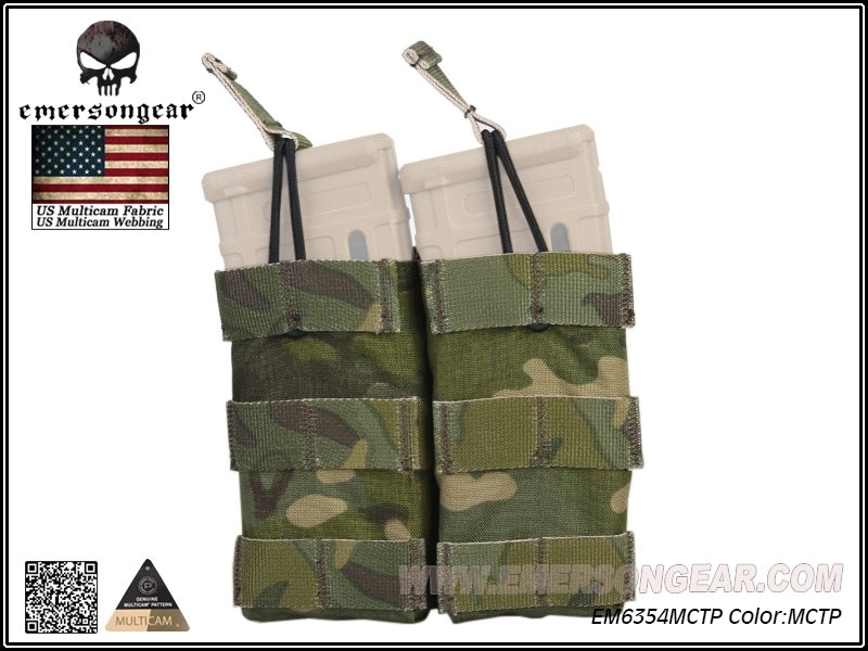 Picture of Emerson Gear Modular Open Top Double MAG Pouch For 5.56 (Multicam Tropic)