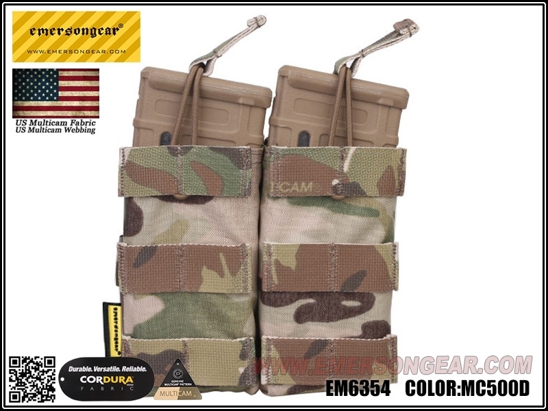 Picture of Emerson Gear Modular Open Top Double MAG Pouch For 5.56 (Multicam)