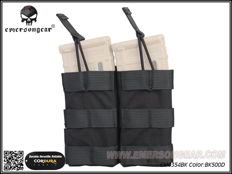 Picture of Emerson Gear Modular Open Top Double MAG Pouch For 5.56 (Black)
