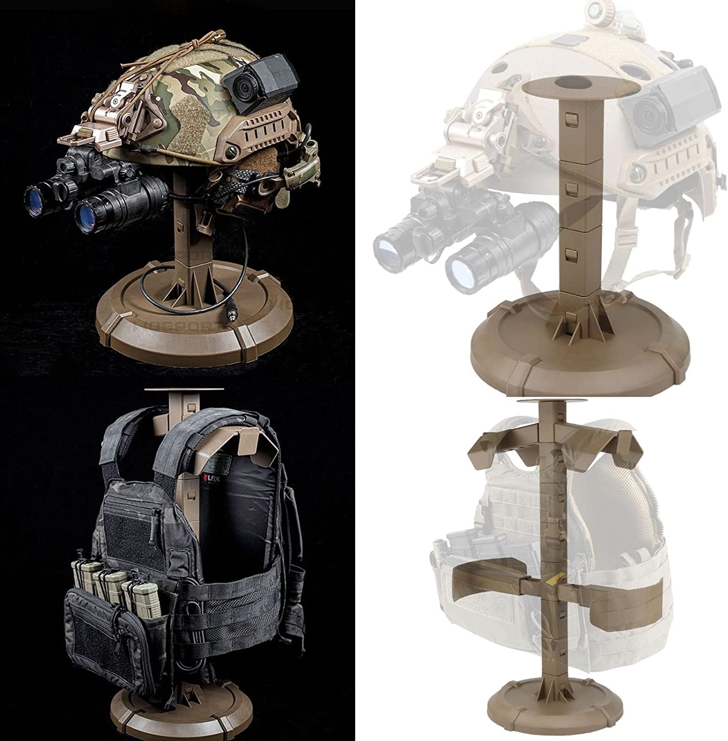 Specwarfare Airsoft. Warrior Tactical High Quality Nylon Rack Military