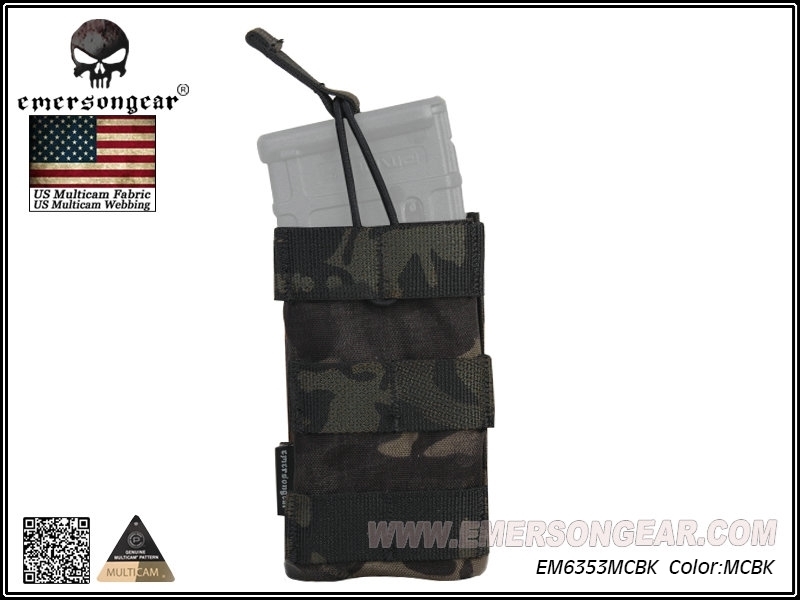Picture of Emerson Gear Modular Open Top Single MAG Pouch (Multicam Black)