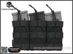 Picture of Emerson Gear Modular Triple Open Top Magazine Pouch (Black)