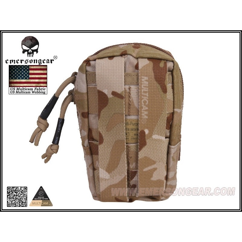 Specwarfare Airsoft. Emerson Gear Multi Purposes Waist Bag (Multicam Arid)