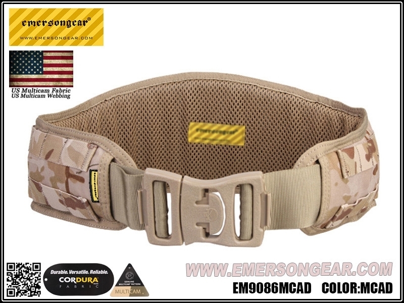 Picture of Emerson Gear Padded Molle Waist Belt (Multicam Arid)