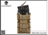 Picture of Emerson Gear Tactical Double Magazine Pouch (Khaki)