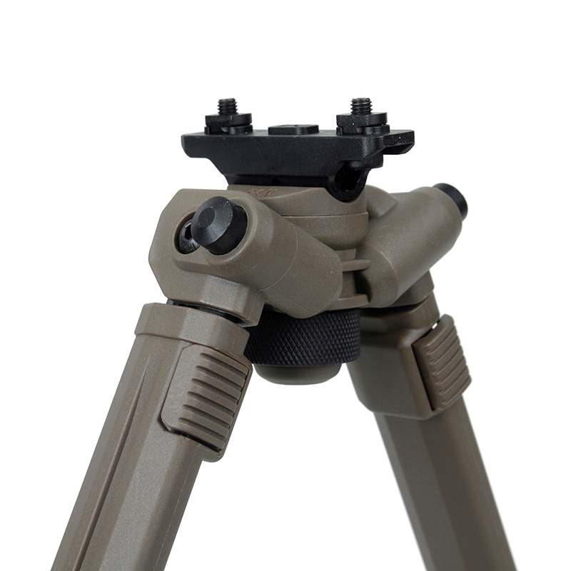 Specwarfare Airsoft. Kublai Tactical MG Style Adjustable Polymer Bipod