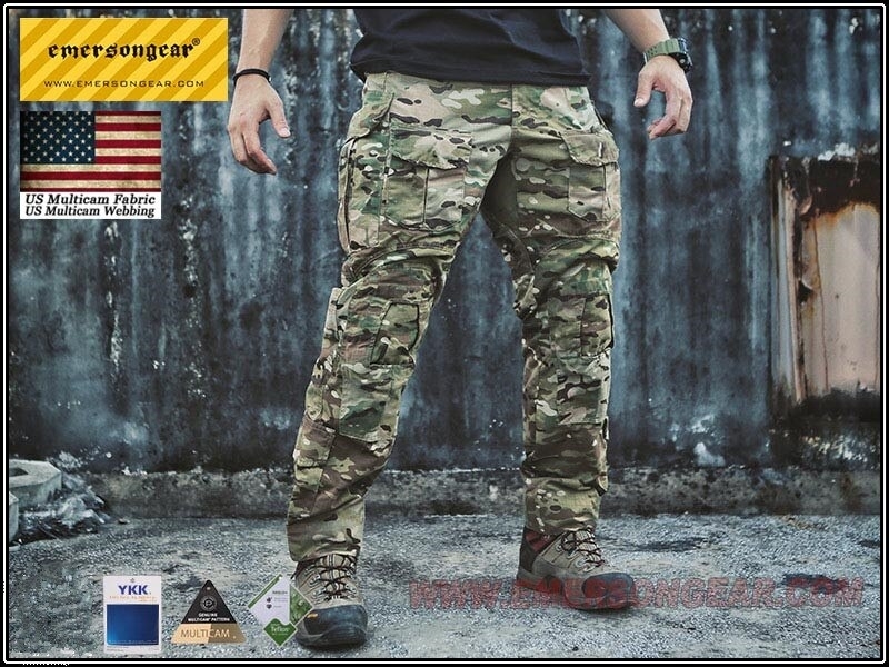 Specwarfare Airsoft Emerson Gear G3 Tactical Combat Pants Multicam Black