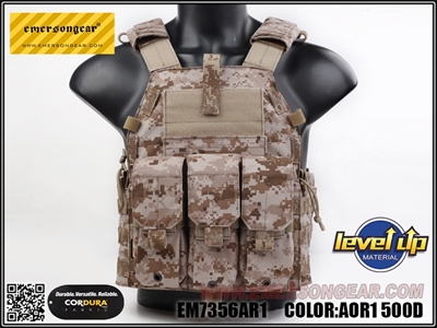 Picture of Emerson Gear 094K M4 Pouch Type Tactical Vest (AOR1)