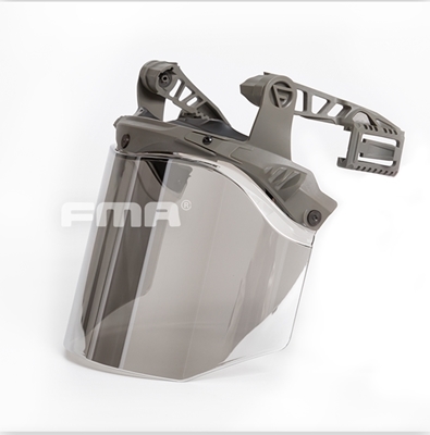 Picture of FMA EX Face Shield Riot Mask Protective Face Goggle EX 3.0 Rail FG (Silver Lenses)