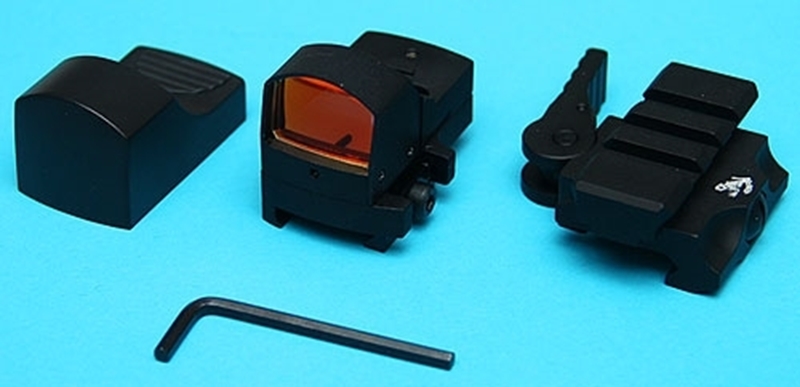 Picture of G&P Metal OP Type Red Dot Sight with QD Lower Rail Mount