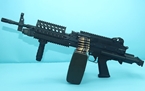 Picture of G&P MK46 MOD 0 (P.N.) AIRSOFT LMG AEG - DX (BLACK)