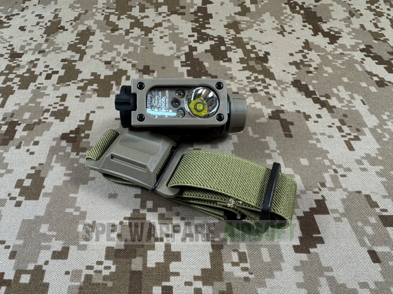 Picture of FMA Molle Survival Light Headlamp with IR/LED Light Hands (DE)