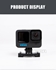 Picture of FMA GoPro Sports Camera Aluminium Mount (Black) For F1/F5 Mask