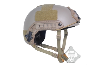 Picture of FMA Ballistic Type aramid fiber version Fast Helmet (L/XL, DE)