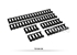 Picture of FMA Soft Rail Cover (Black)