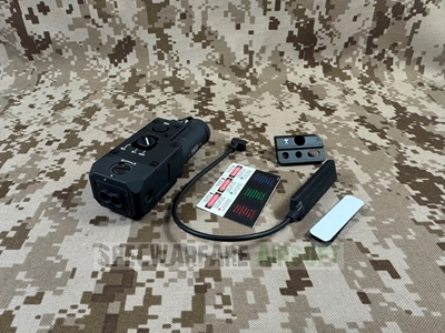 Picture of WADSN Aluminum CQBL Green & IR Laser Pointer (Black)