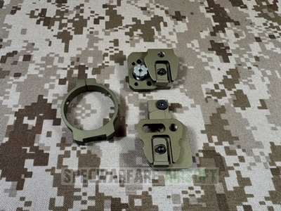 Picture of Z&Z KVC Type Obverse Shoe Mount Adapter Set for PVS-14 (DE)