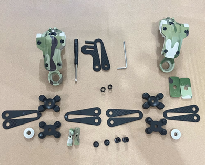 Picture of TMC Lightweight Comtac Headset Adapter Link Set (MC) For COMTAC II III