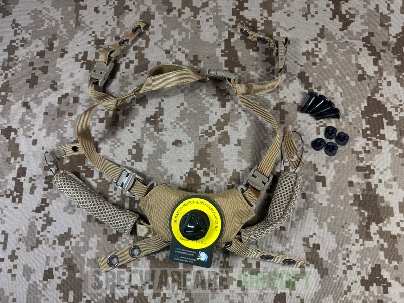 Picture of Warrior W style Helmet Retention System Replica (CB)