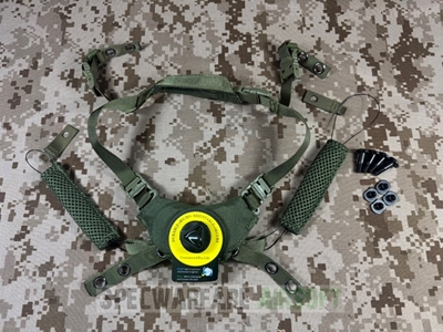 Picture of Warrior W style Helmet Retention System Replica (OD)