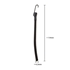 Picture of FMA FAST Helmet Side Rail Mount Bungee Lanyard (Black)