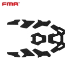 Picture of FMA LINK-RAIL Integrated ARC Rail Helmet Velcro Straps (Black)