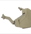 Picture of FMA Outdoor Gear Helmet Mask Lightweight Rail-Specific Mask (DE)