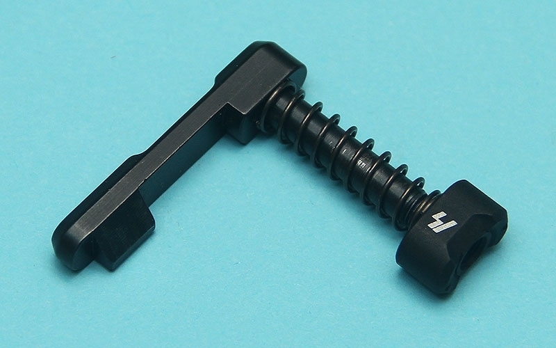 Picture of EMG Strike Industries CNC Magazine Catch for Tokyo Marui MWS GBBR - Black (by G&P)