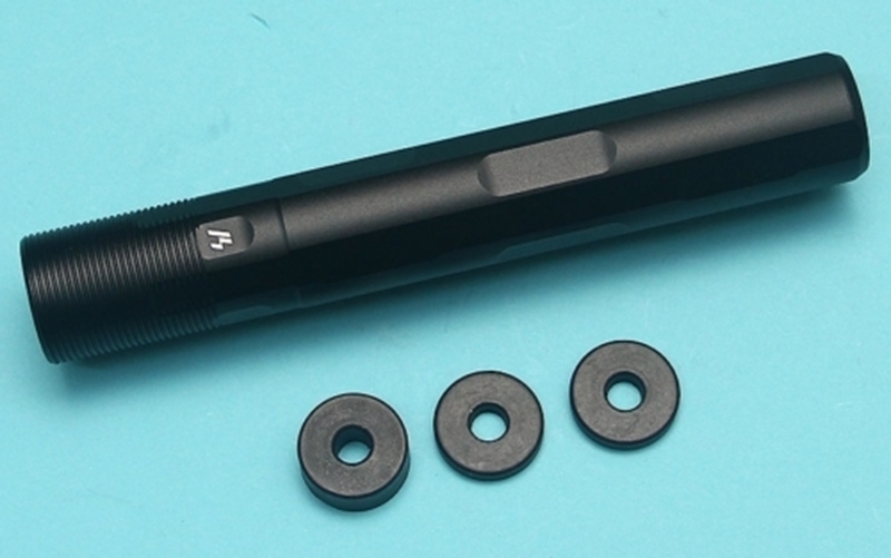 Picture of EMG Strike Industries Licensed Buffer Tube Set For Marui TM MWS GBBR Series (Black, by G&P)
