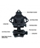 Picture of SOTAC FPG-21 Low Profile NVG Helmet Mount (Black) for Night Vision Goggles