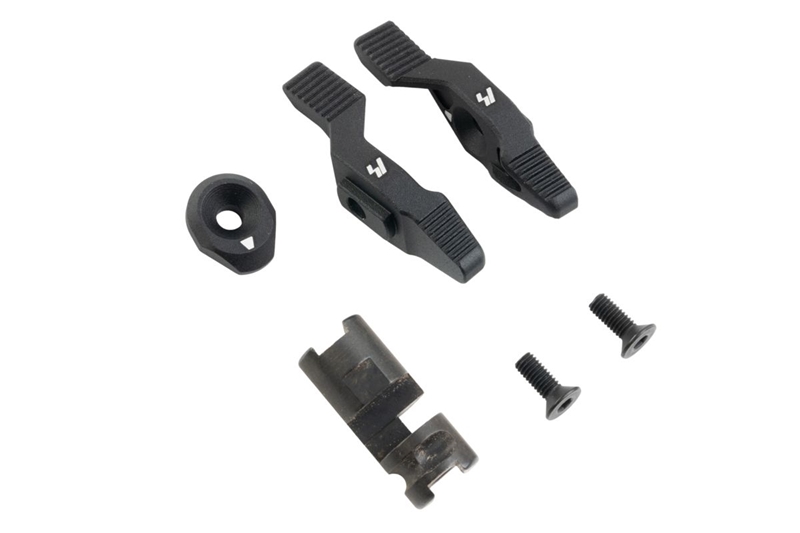 Picture of EMG Strike Industries CNC Ambidextrous Selector Switch for Tokyo Marui MWS GBBR - Black (by G&P)
