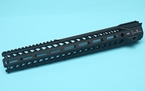 Picture of EMG Strike Industries M-Lok Handguard Rail (15.5inch) for Tokyo Marui MWS GBBR - CNC Aluminum, BK (by G&P)