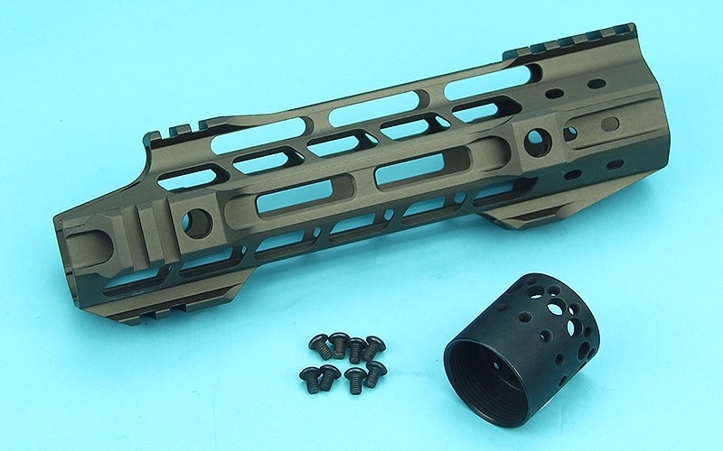 Picture of G&P 8 inch Upper Cut M-Lok Handguard for M4 AEG/GBB (Sand)
