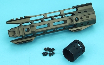 Picture of G&P 8 inch Phantom M-Lok Handguard for M4 AEG/GBB (Sand)